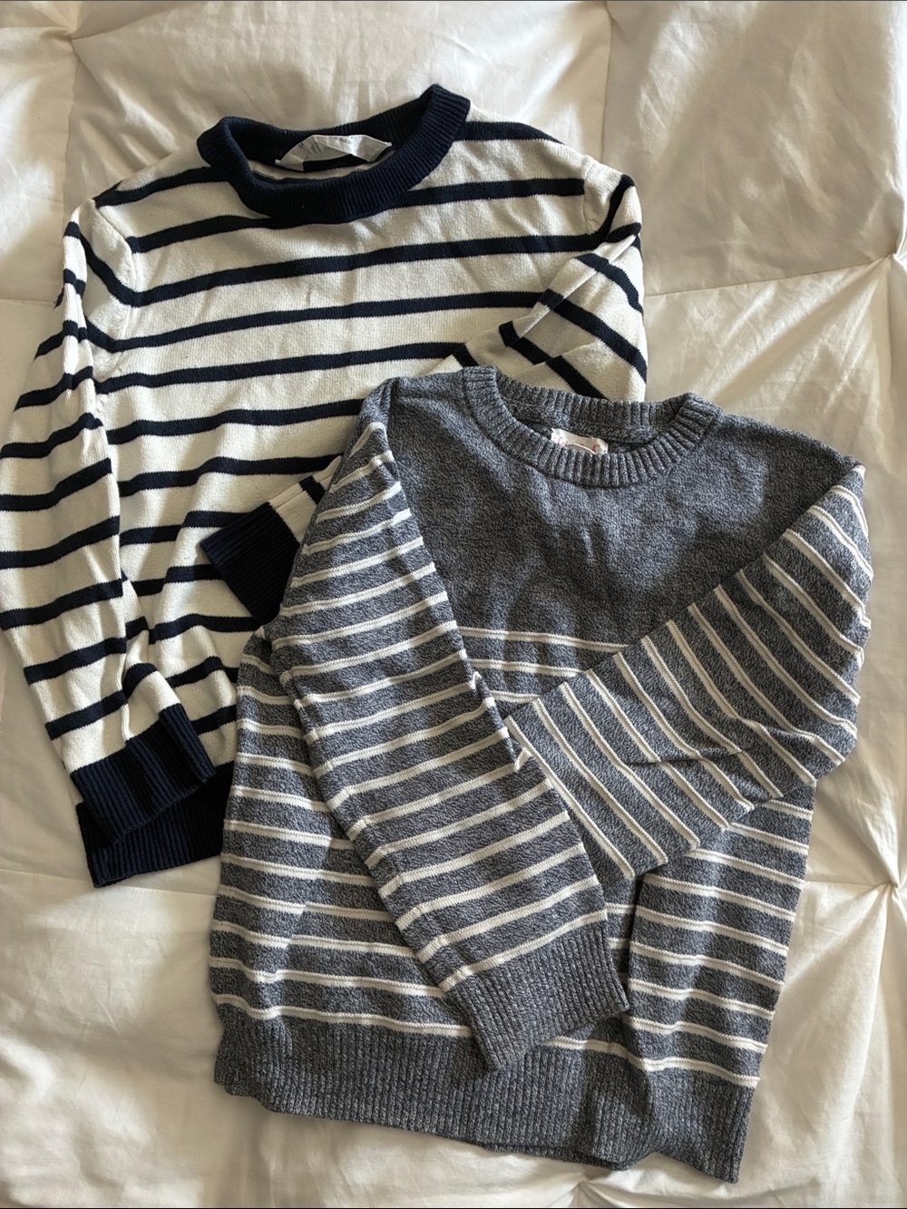 Kids crew neck nautical sweaters